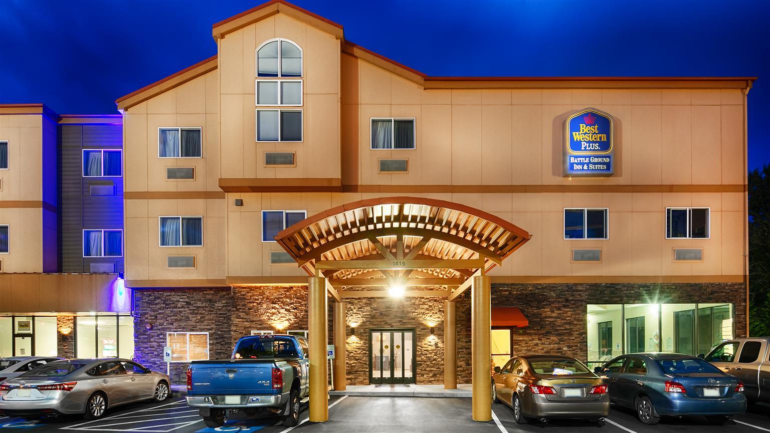 Best Western Plus Battleground Inn & Suites Battle Ground Esterno foto